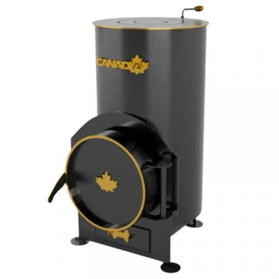 Potbelly stove CANADA 85 m3 with ash pit LUX