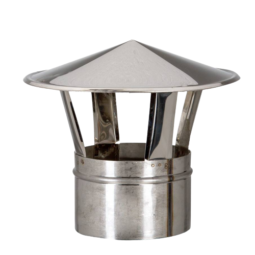 Комплект дымохода для Буржуйки одностенный Ø 100 CDH000002 фото