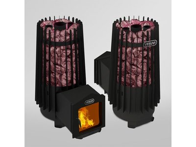 Stove-heater for baths and saunas VESUVI Volcano 25 m³ glass 305*305 without takeout