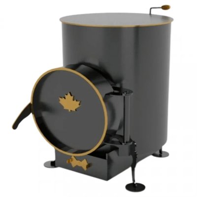 Potbelly stove CANADA 75 m3 with ash pit