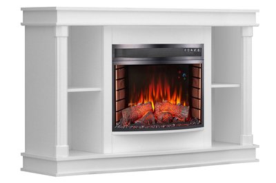 Fireplace set ArtiFlame BRITTANY AF25 WHITE BIANCO (with sound)